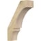 Ekena Millwork 6"W x 16"D x 24"H Balboa Rough Sawn Knee Brace, Douglas Fir BRC06X16X24BOA00RDF - alternate 1